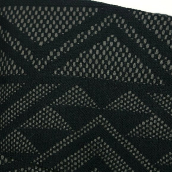 INC International Concepts Full A-Line Skater Skirt Black L Large - Picture 11 of 11